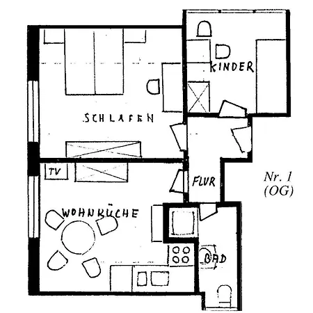 Apartament Haus-cap-horn-ferienwohnung-nr-1 *